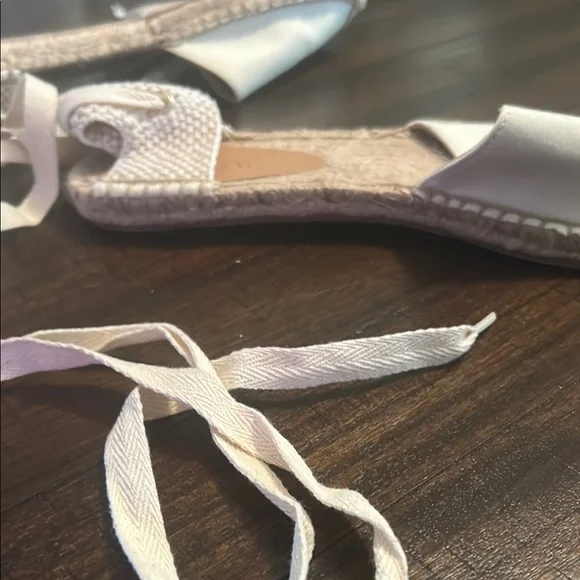 J. Crew Women's White Espadrille Flats - Picture 4 of 4